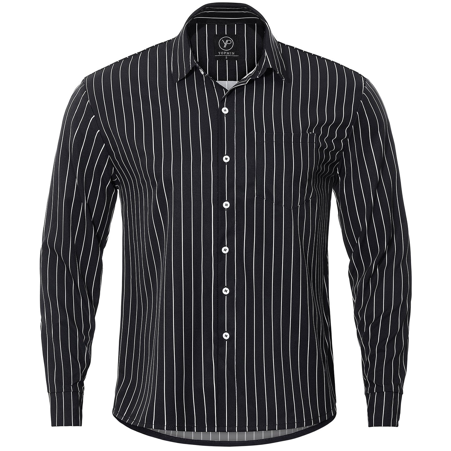 Geometry Men's Pocket Long Sleeve Shirts