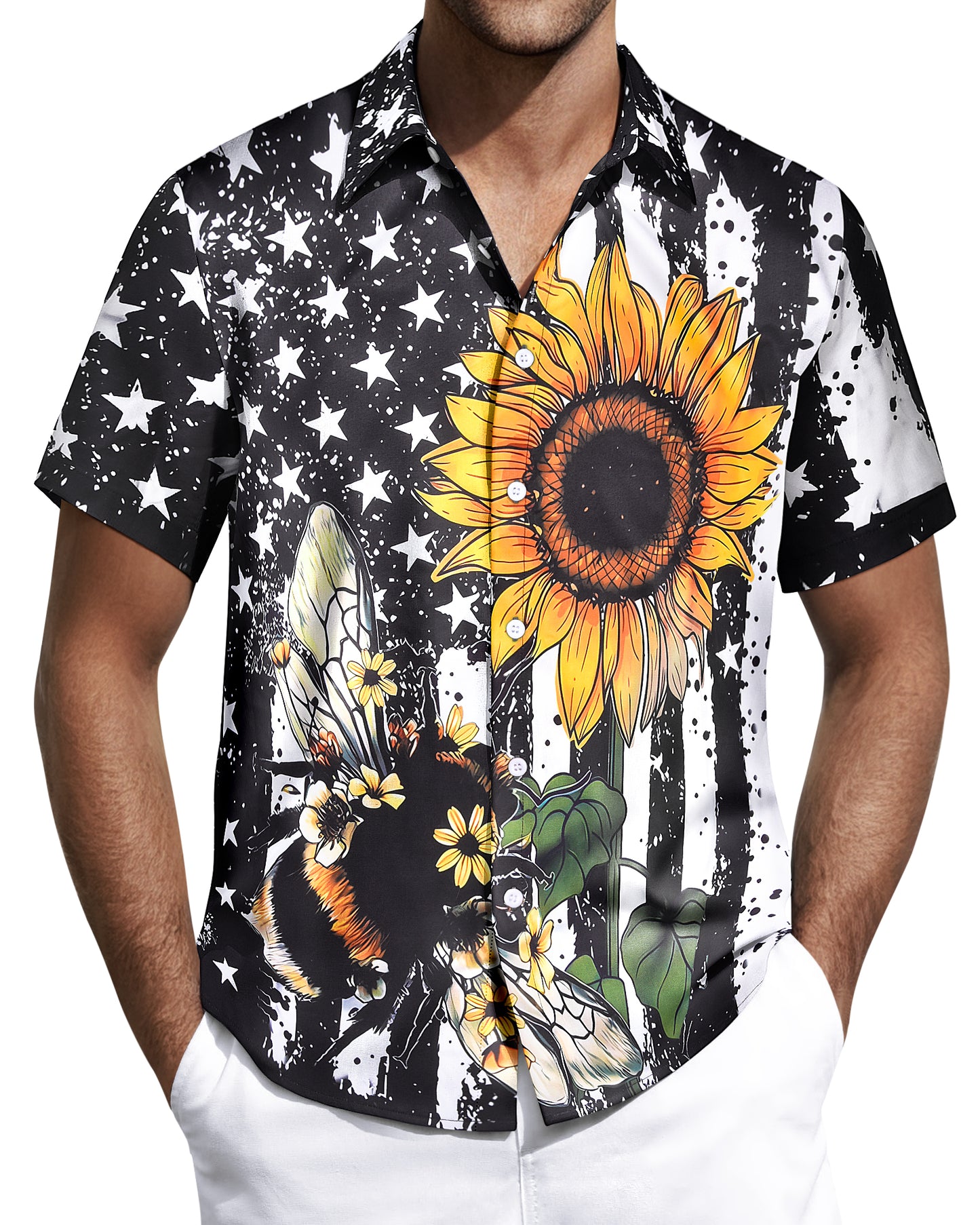 Men's Short Sleeve Hawaiin Shirt