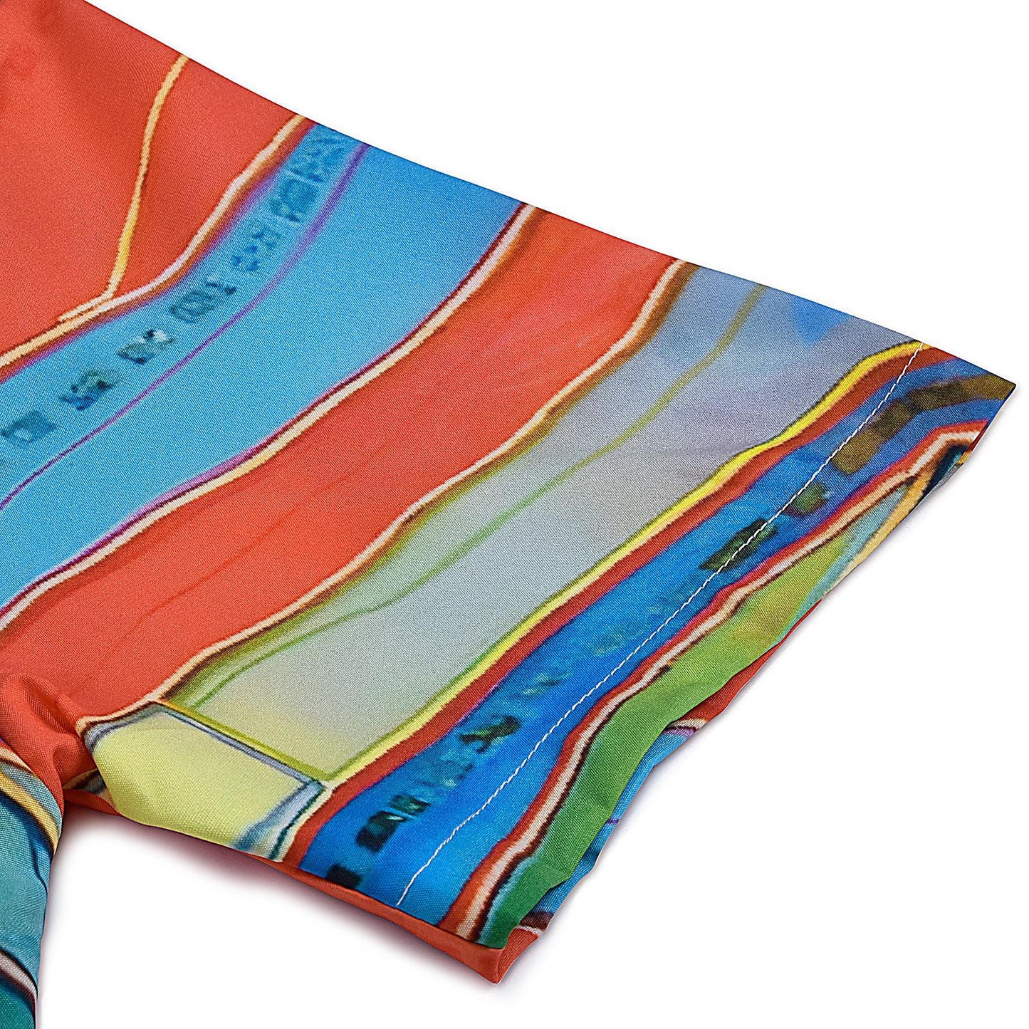 Geometry Short Sleeve Hawaiian Shirt