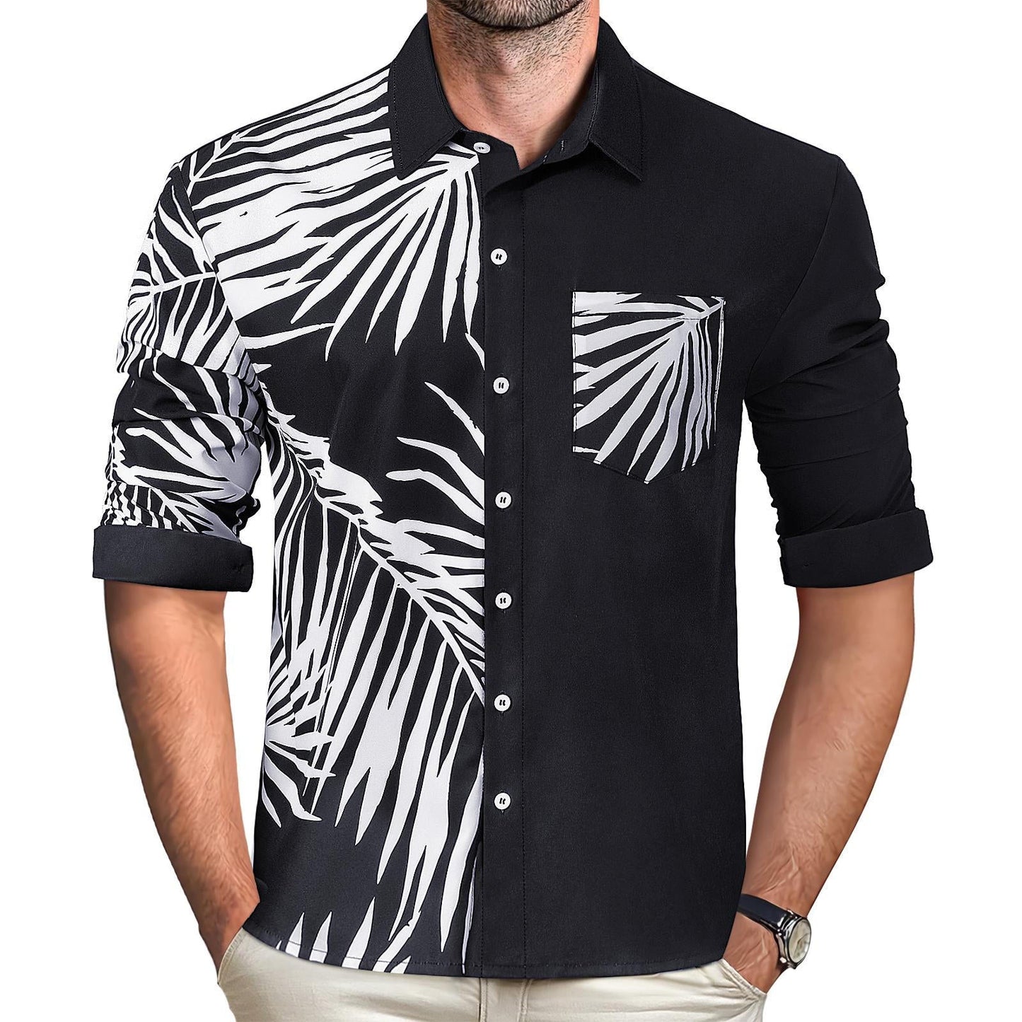 Men's Pocket Long Sleeve Shirts