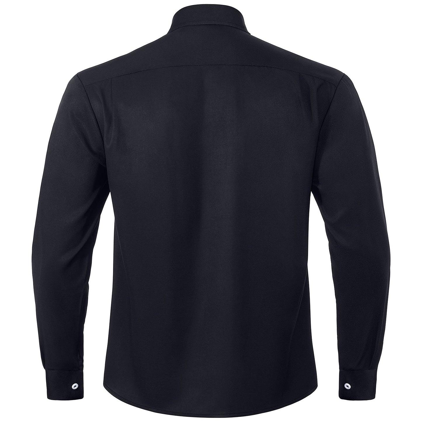 Abstract Gradient Men's Pocket Long Sleeve Shirts