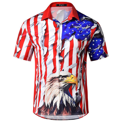 Men's Short Sleeve Hawaiin Shirt