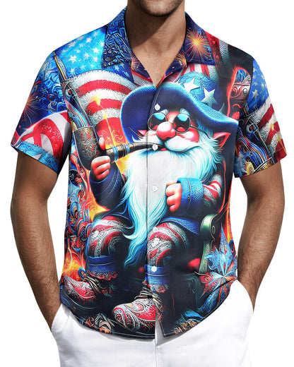 Men's Short Sleeve Hawaiin Shirt