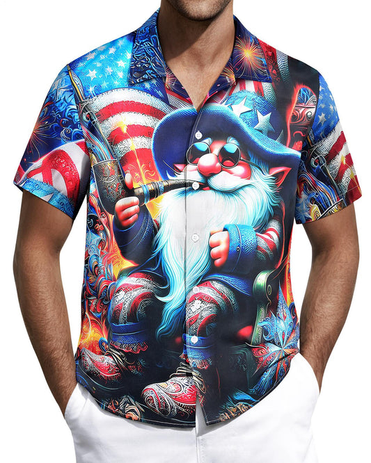 Men's Short Sleeve Hawaiin Shirt