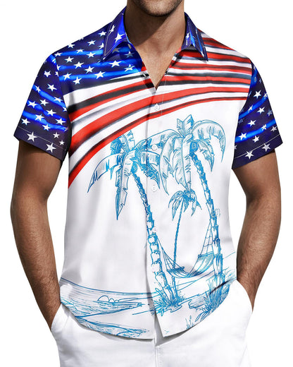 Men's Short Sleeve Hawaiin Shirt