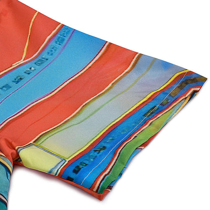 Geometry Short Sleeve Hawaiian Shirt