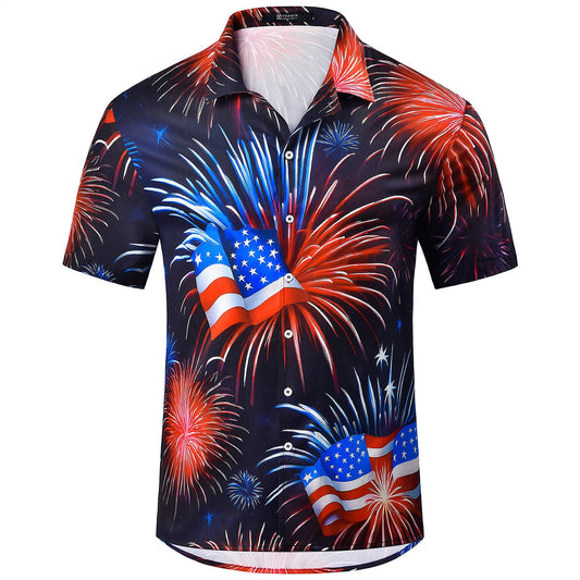 Men's Short Sleeve Hawaiin Shirt