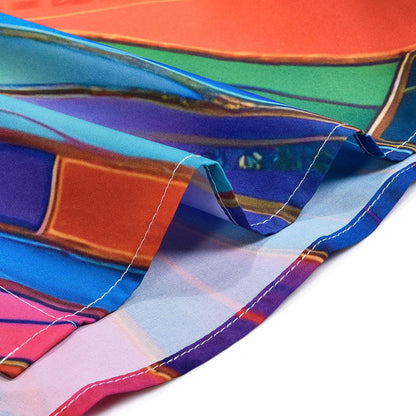 Geometry Short Sleeve Hawaiian Shirt