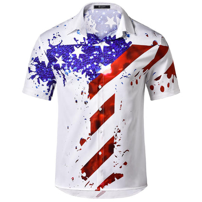 Men's Short Sleeve Hawaiin Shirt