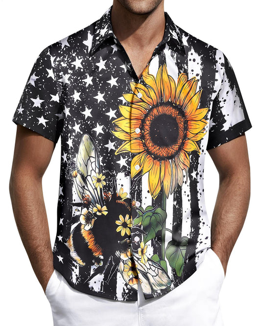 Men's Short Sleeve Hawaiin Shirt