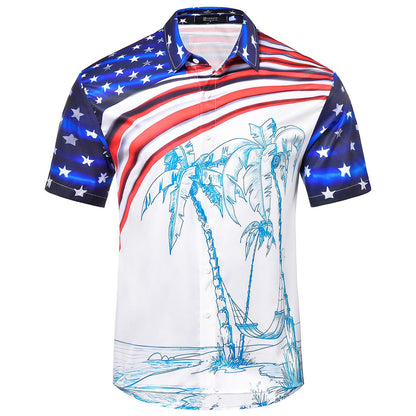 Men's Short Sleeve Hawaiin Shirt