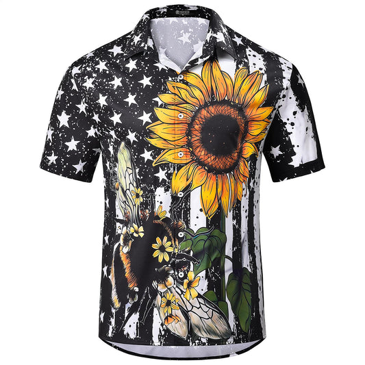 Men's Short Sleeve Hawaiin Shirt