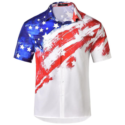 Men's Short Sleeve Hawaiin Shirt