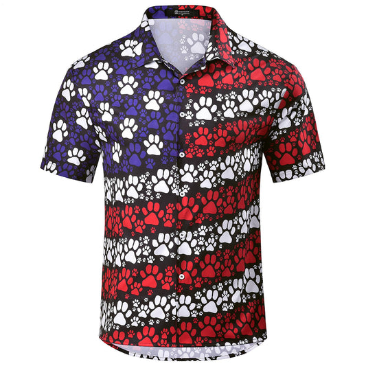 Men's Short Sleeve Hawaiin Shirt