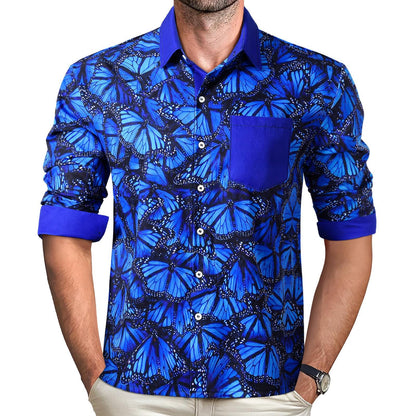 Men's Pocket Long Sleeve Shirts
