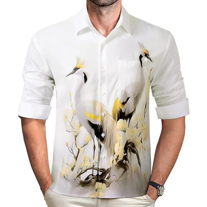 Men's Pocket Long Sleeve Shirts